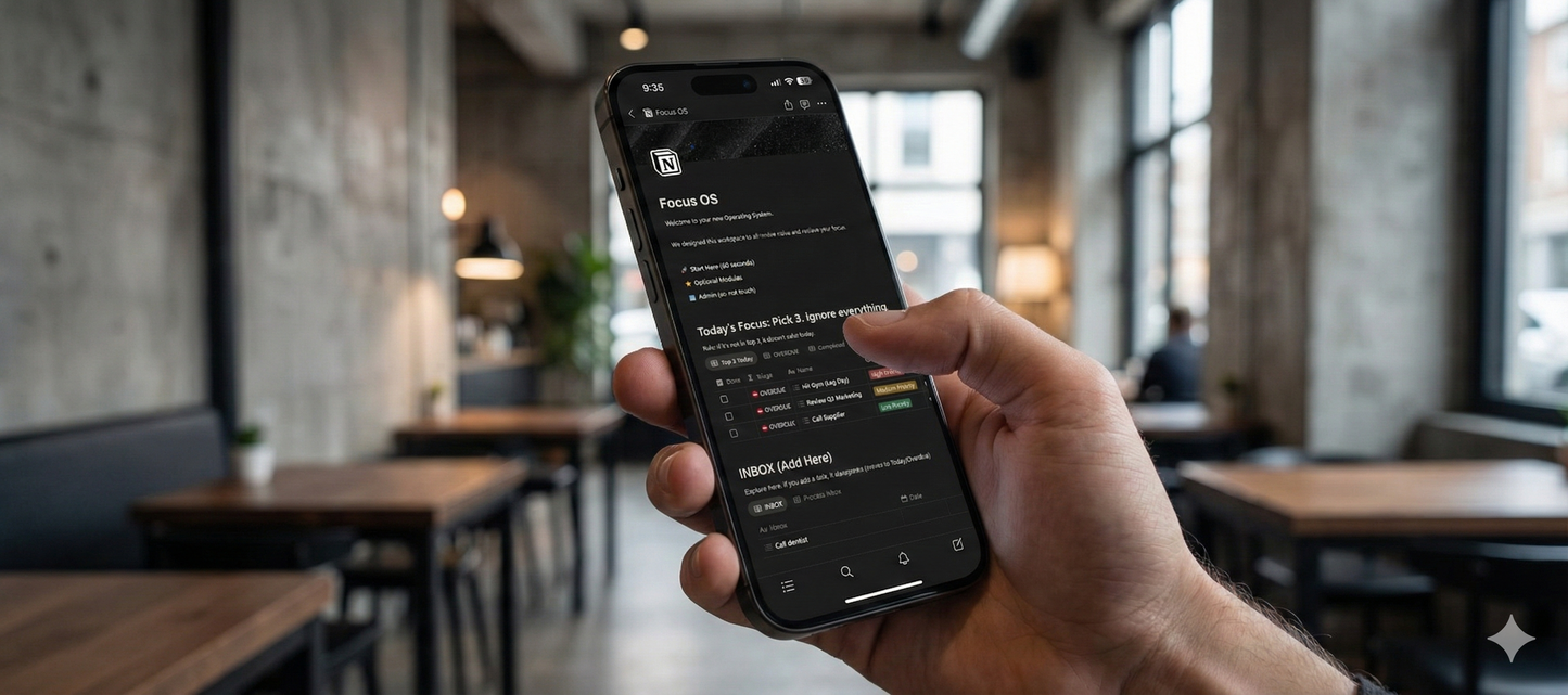 LumaCare Focus OS⢠- The ADHD System that Thinks for You